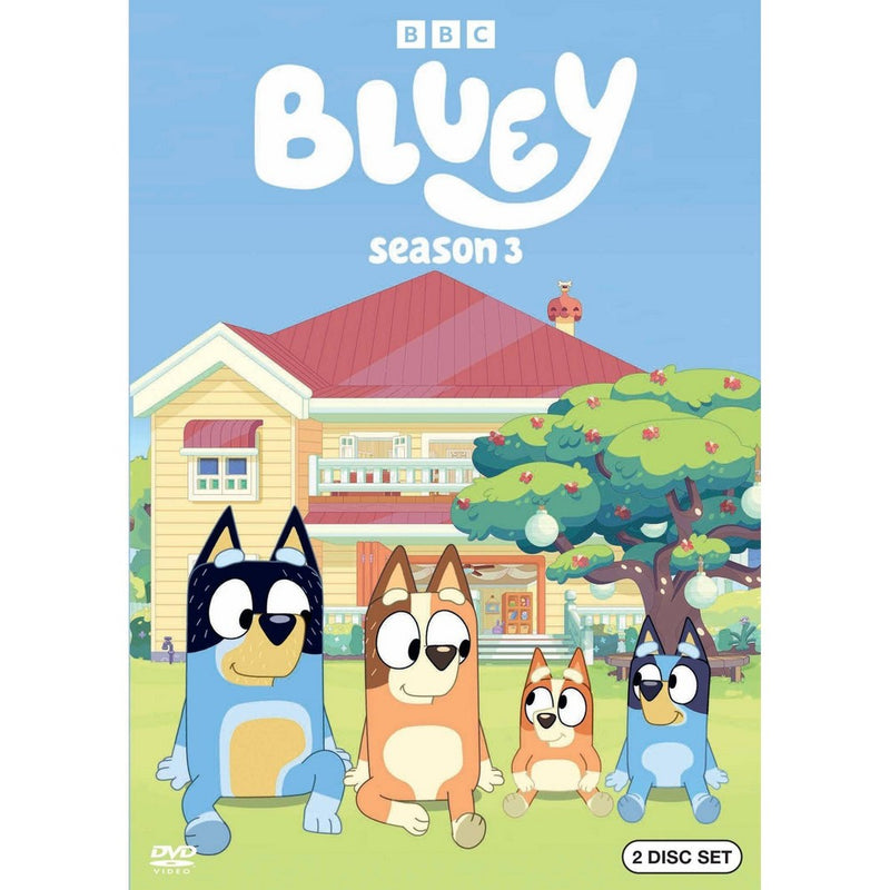 Bluey: Season 3 (DVD) *ADD 3 TO YOUR CART & 1 IS FREE!*