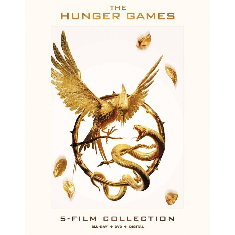 The Hunger Games 1-5 Collection (Blu-ray + DVD + Digital) *ADD 3 TO YOUR CART & 1 IS FREE!*