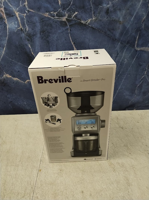 Breville Smart Grinder Pro Coffee Bean Grinder Brushed Stainless Steel