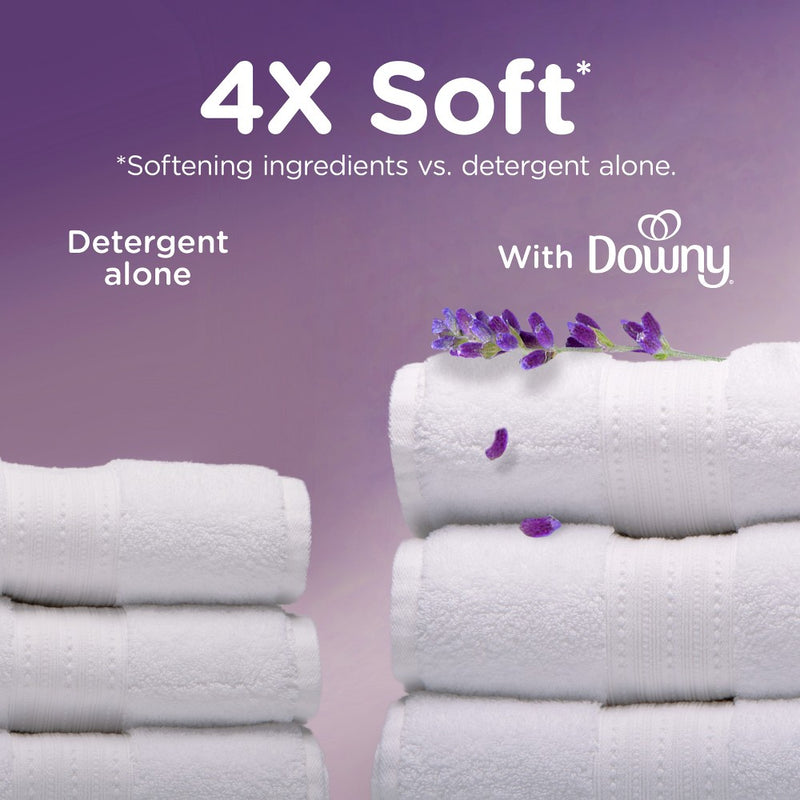 Downy Ultra Soft + Calm Lavender & Vanilla Bean Liquid Fabric Softener - 93 fl oz