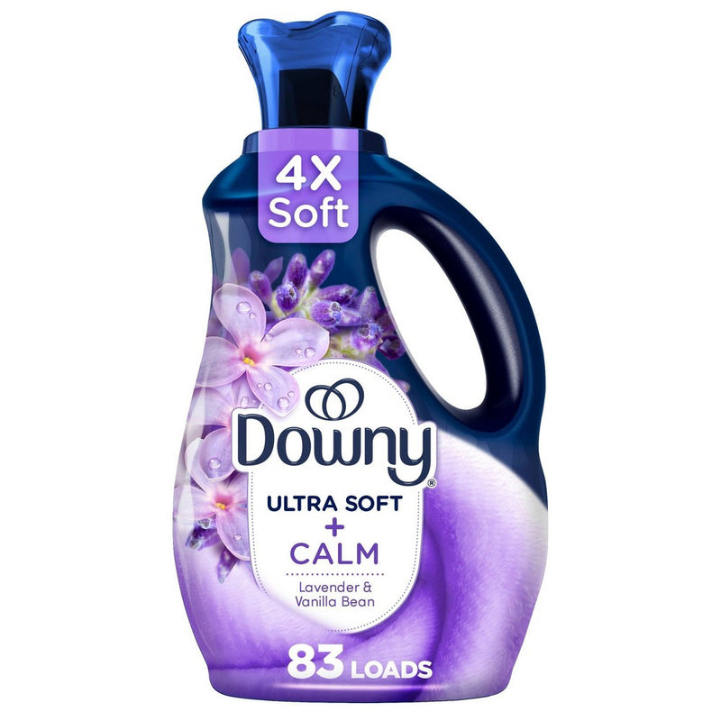 Downy Ultra Soft + Calm Lavender & Vanilla Bean Liquid Fabric Softener - 38 fl oz