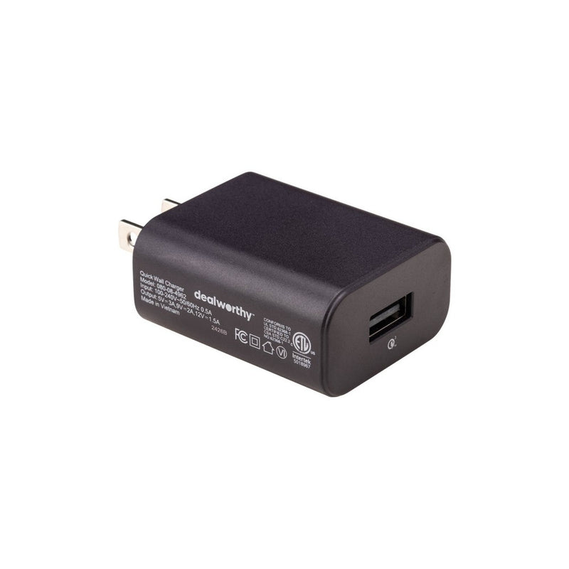 10W Qi Charging Stand - dealworthy Black