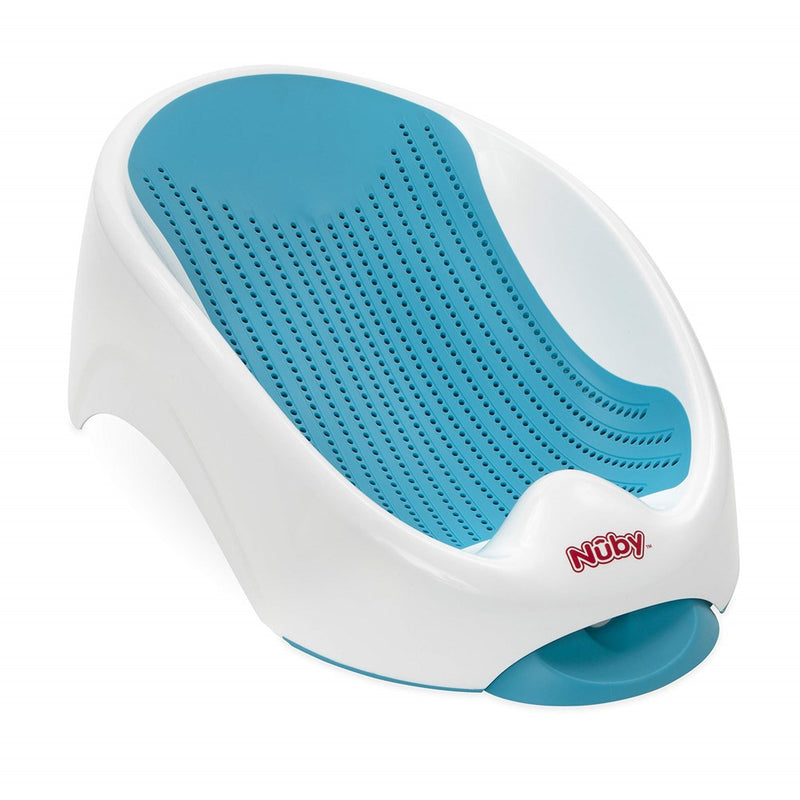 Nuby Baby Non-Slip Bathing Cradle With Built-In Drip Tray Dual-Use (In-Tub & Countertop), Aqua (LOCAL PICKUP ONLY)
