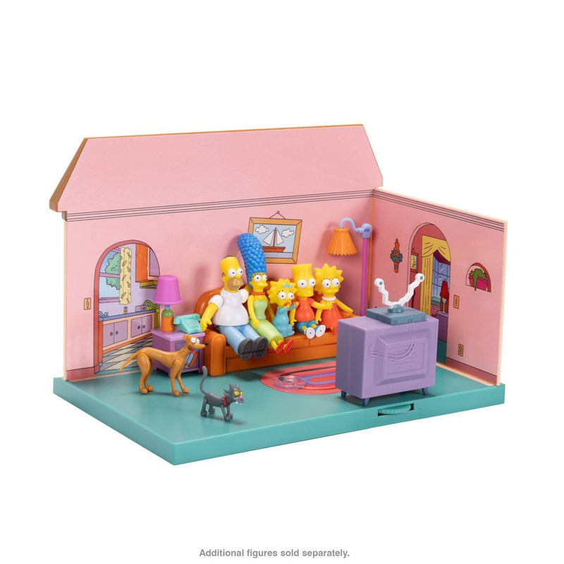 The Simpsons Living Room Diorama Playset