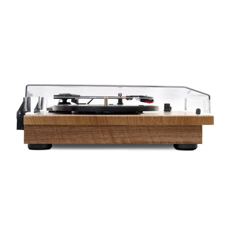 Victrola The Kingfield Bluetooth Record Player Shelf System w/Bookshelf Speakers