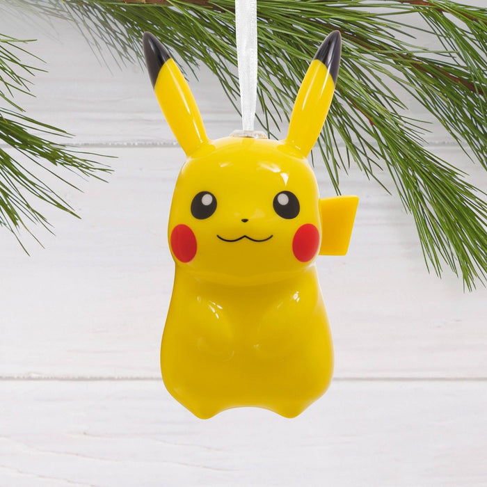 Hallmark Pokemon Pikachu Decoupage Christmas Tree Ornament