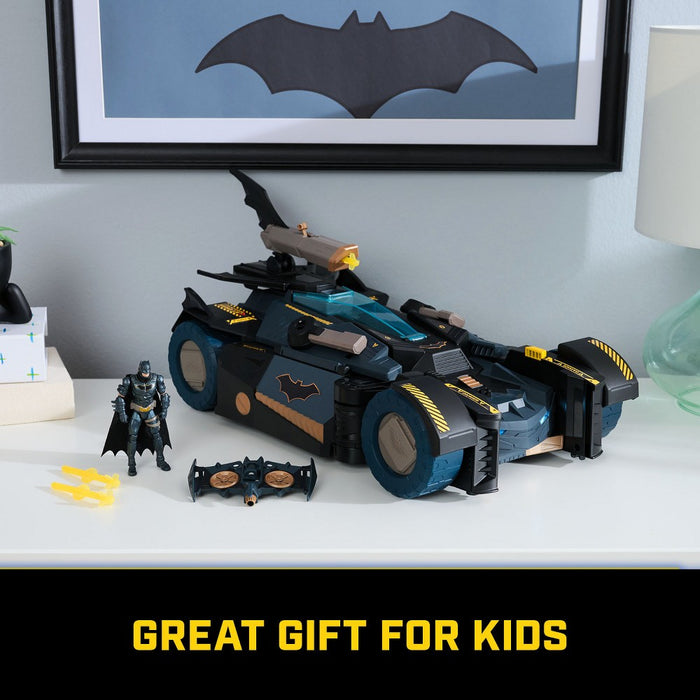 DC Comics Batman Ultimate Transforming Batmobile Playset with Projectiles