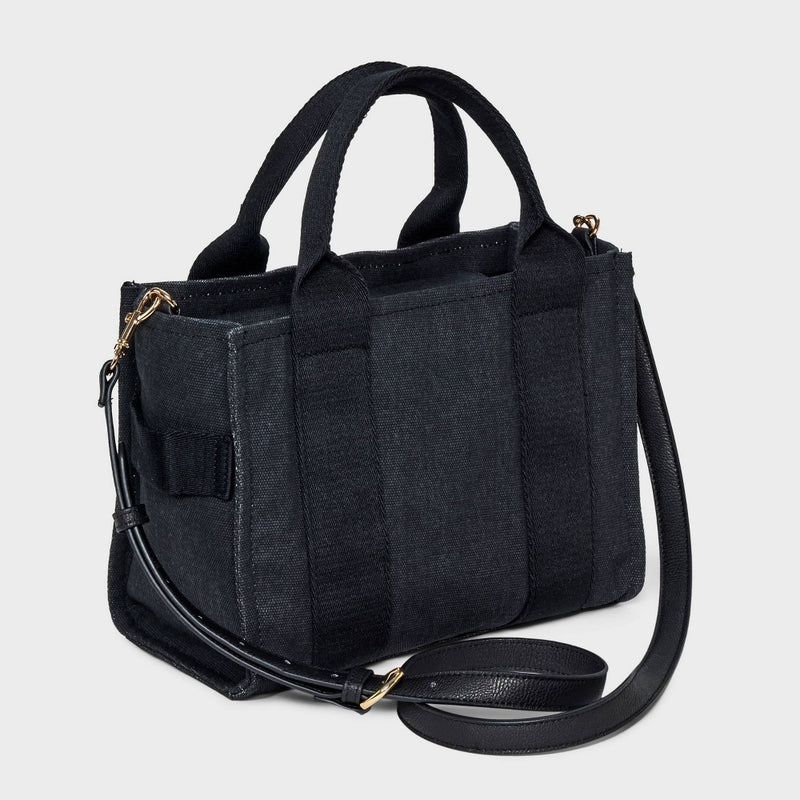 Mini Boxy Tote Handbag - Universal Thread Black