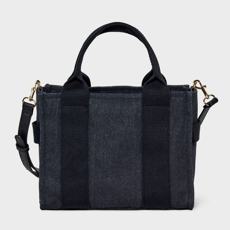 Mini Boxy Tote Handbag - Universal Thread Black