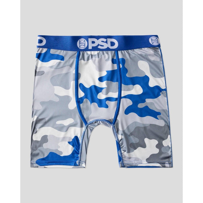 PSD Men's Camo Print Briefs 2pk - Gray/Blue XL