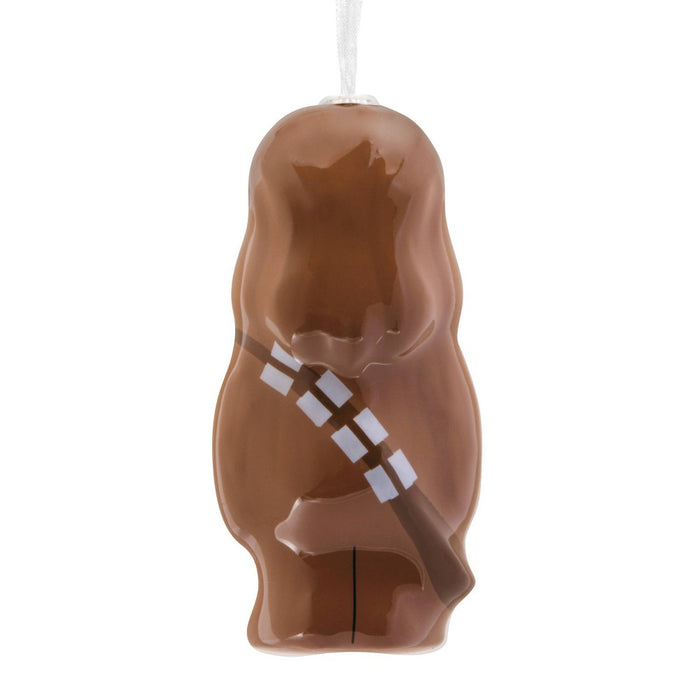 Hallmark Star Wars Chewbacca Decoupage Christmas Tree Ornament