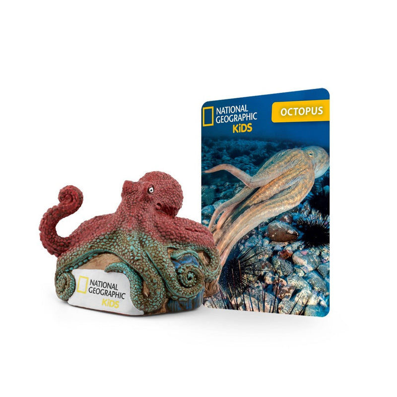 Tonies National Geographic Kids: Octopus Audio Play Figurine *ADD 3 TO YOUR CART & 1 IS FREE!*