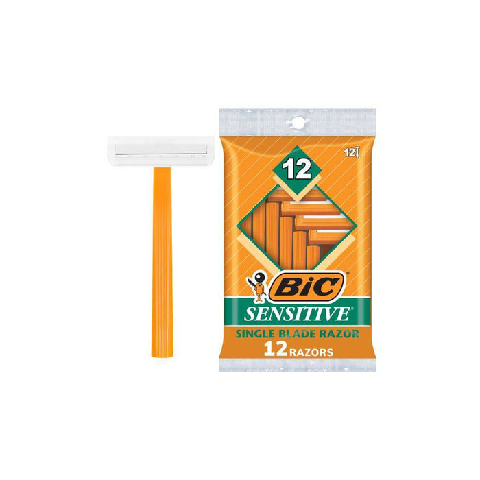 BiC Sensitive Disposable Razors - 12ct