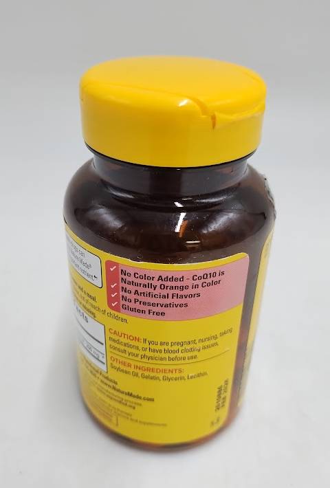 Nature Made COQ10 200mg Healthy Function and Cellular Energy Prod EXP 02/2028