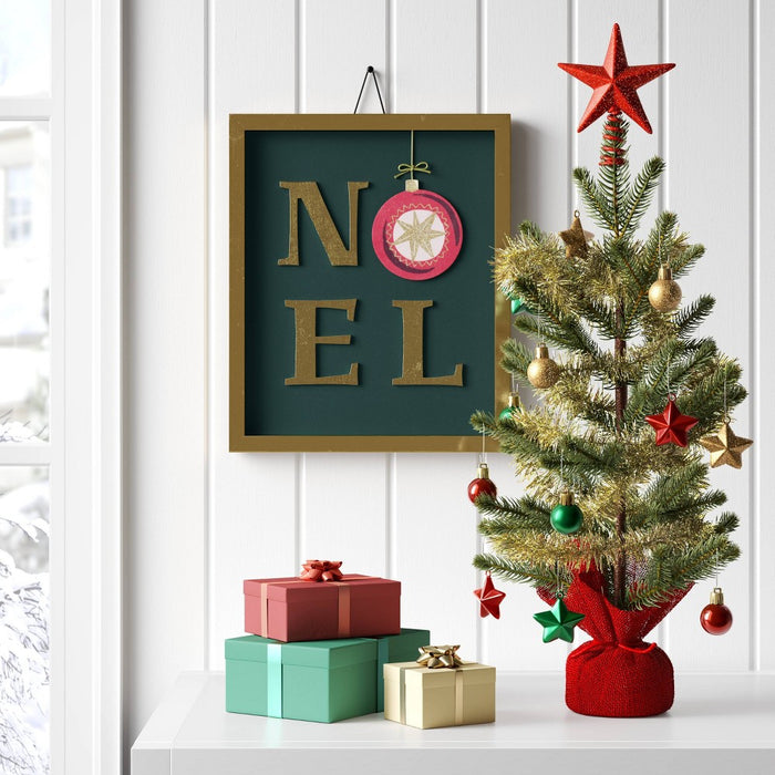 15pc Mini Artificial Christmas Tree and Trimming Kit - Wondershop Red/Green/Gold