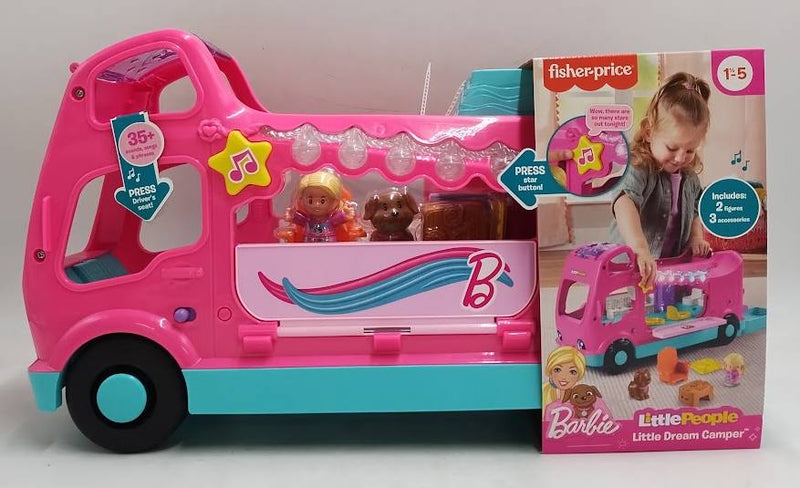 Fisher-Price Little People Barbie Little Dream Camper RV Playset