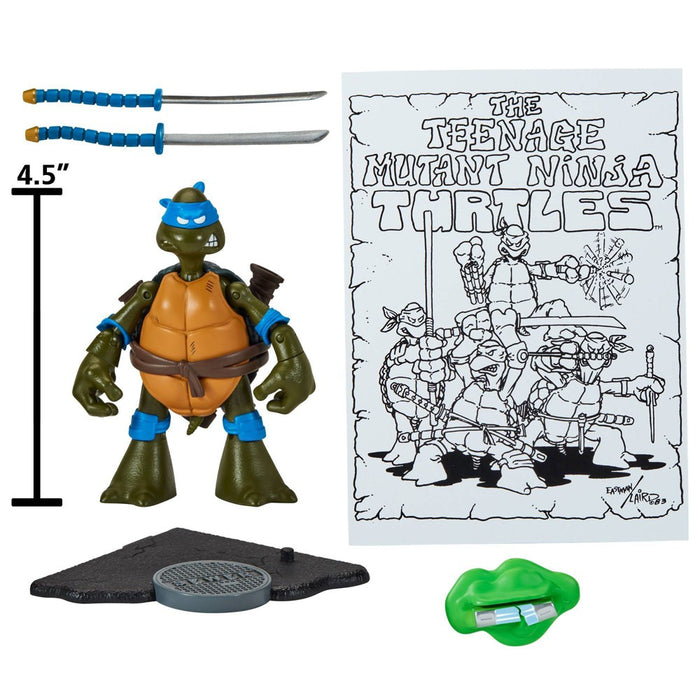 Teenage Mutant Ninja Turtles Leonardo Original Sketch Action Figure