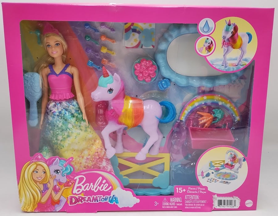 Barbie Rainbow Potty Unicorn Playset *SEE DETAILS*
