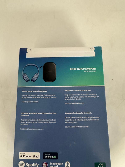 Bose QuietComfort Bluetooth Wireless Noise Cancelling Headphones - Blue Dusk