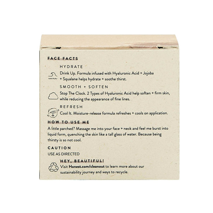 Honest Beauty Hydrogel Cream with Hyaluronic Acid - 1.7 fl oz