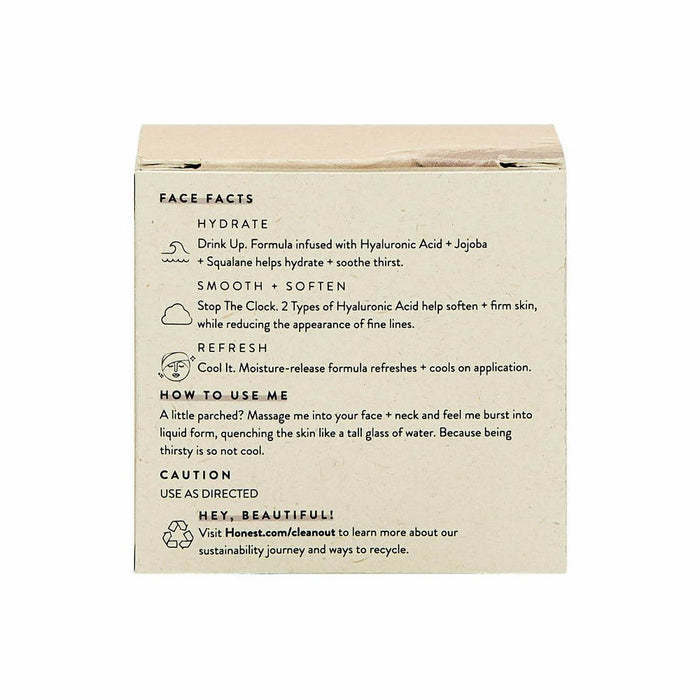 Honest Beauty Hydrogel Cream with Hyaluronic Acid - 1.7 fl oz