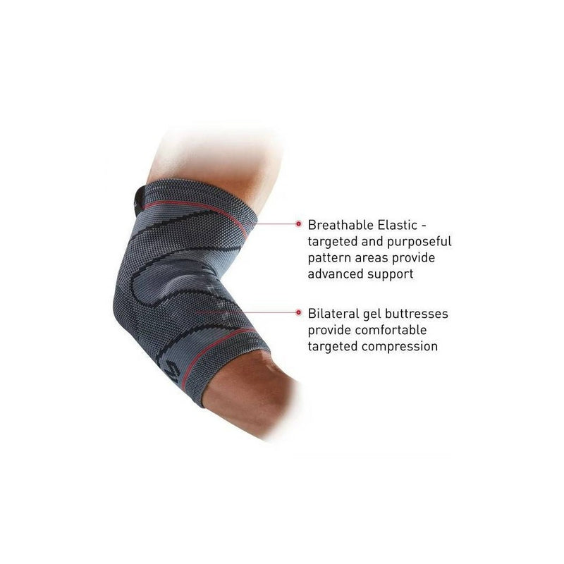 McDavid Sport Compression Knit Elbow Sleeve with Gel Buttress - L/XL