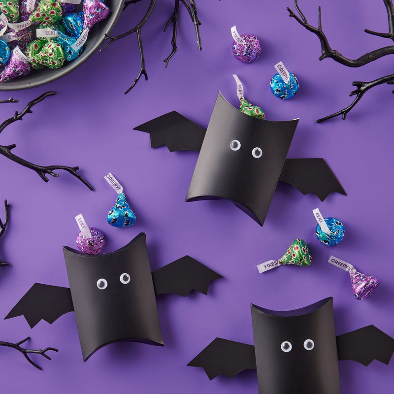 Hershey's Kisses Milk Chocolate Monster Foils Halloween Candy - 10oz BBD: 06/26