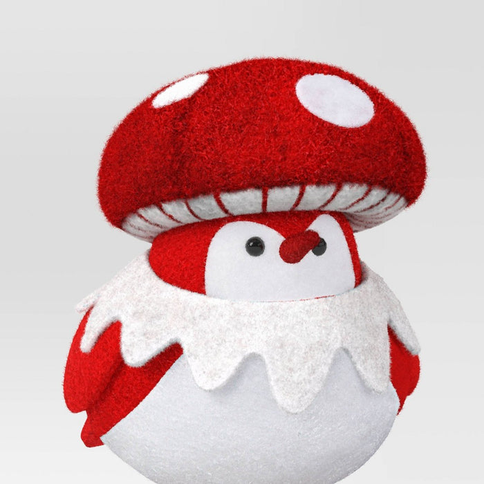 3pc Featherly Friends Mini Fabric Christmas Bird Figurine - Wondershop Brights