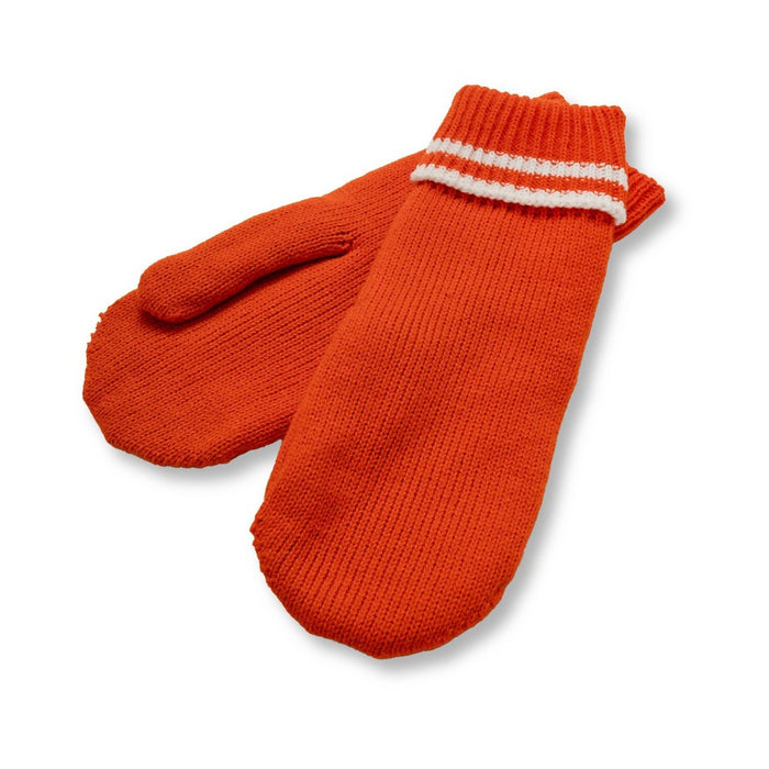 Adult Winter Mittens Orange - Bullseye's Playground