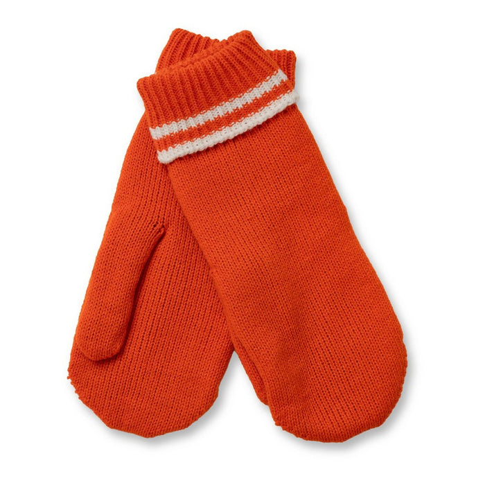 Adult Winter Mittens Orange - Bullseye's Playground