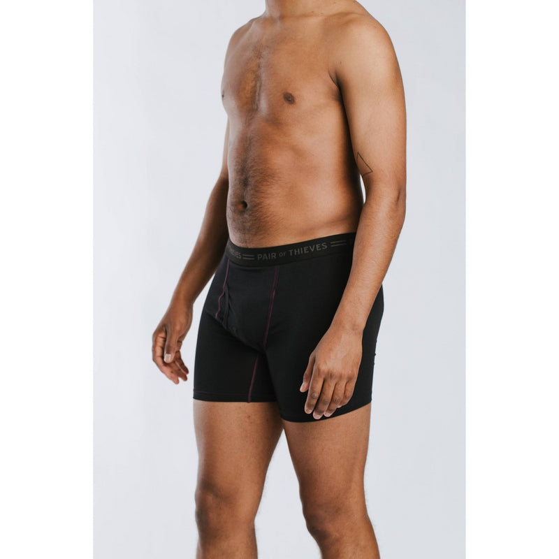 Pair of Thieves Men's Super Fit Camo Boxer Briefs 2pk Green S