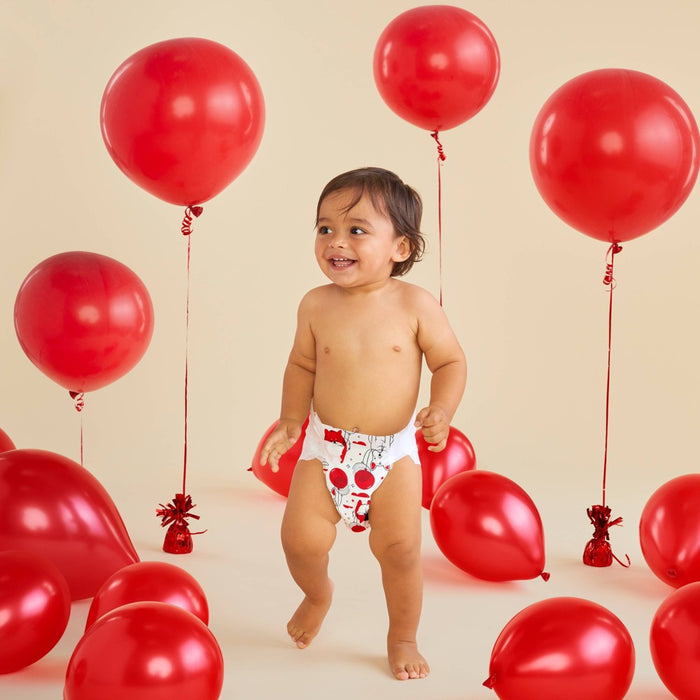 The Honest Company Clean Conscious Disposable Diapers In-RED-Ibly Delicious & So Fetch - Size 3 - 62ct