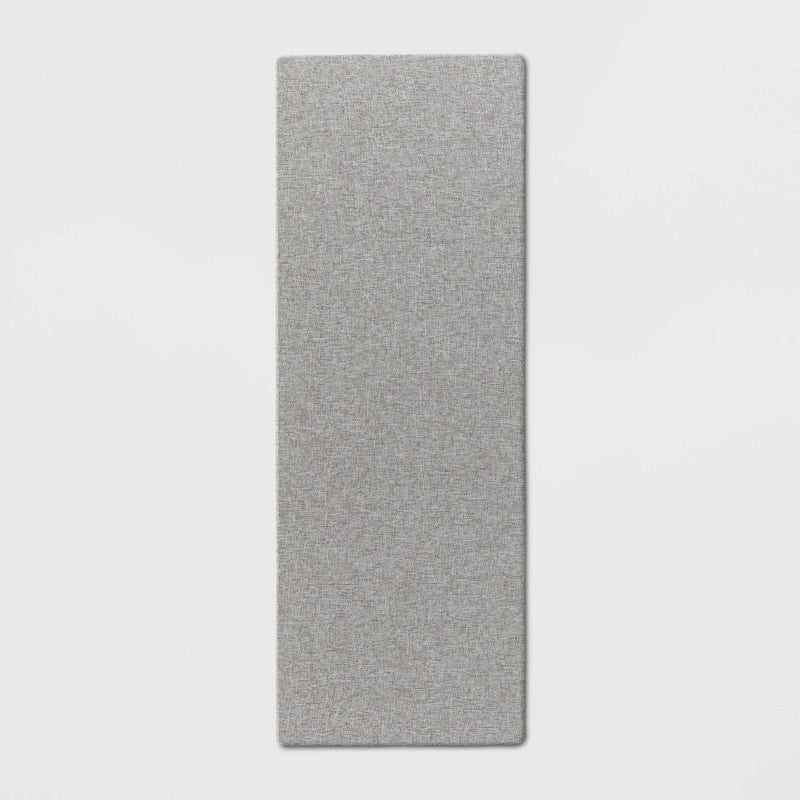 1'8"x5' Rectangle Indoor Floor Mat Gray - Threshold