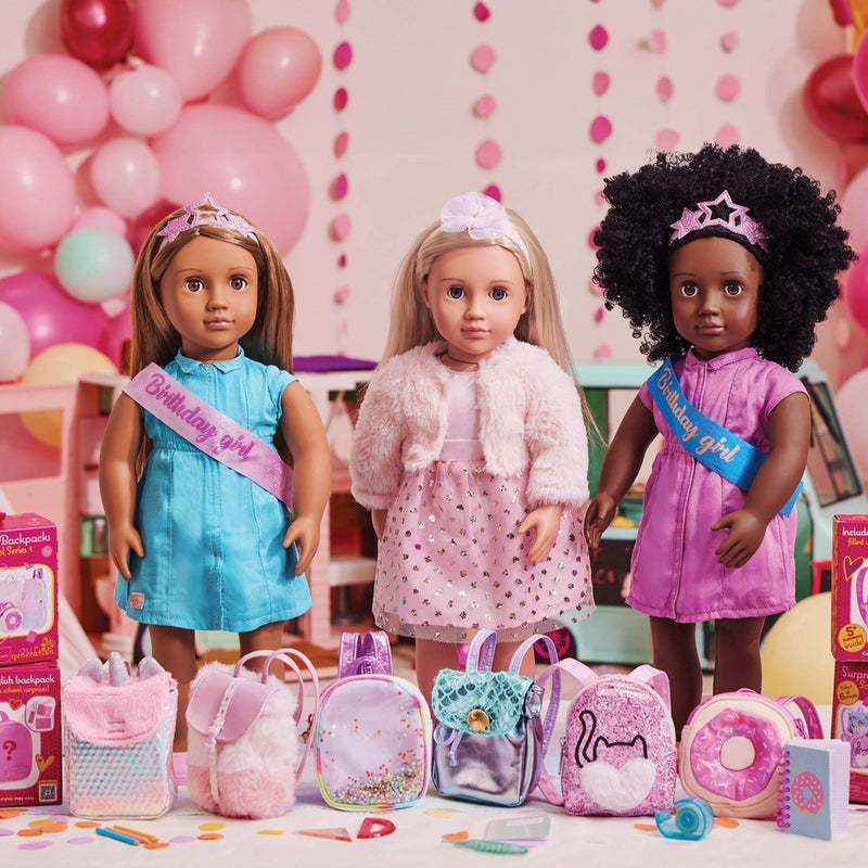 Our Generation Backpack - 1 of 6 Surprise Collectible School Bags Accessories for 18'' Dolls