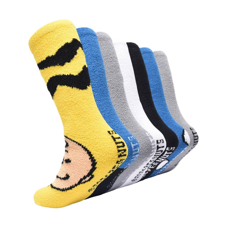 Men's Peanuts 7 Days of Cozy Crew Socks - 6-12