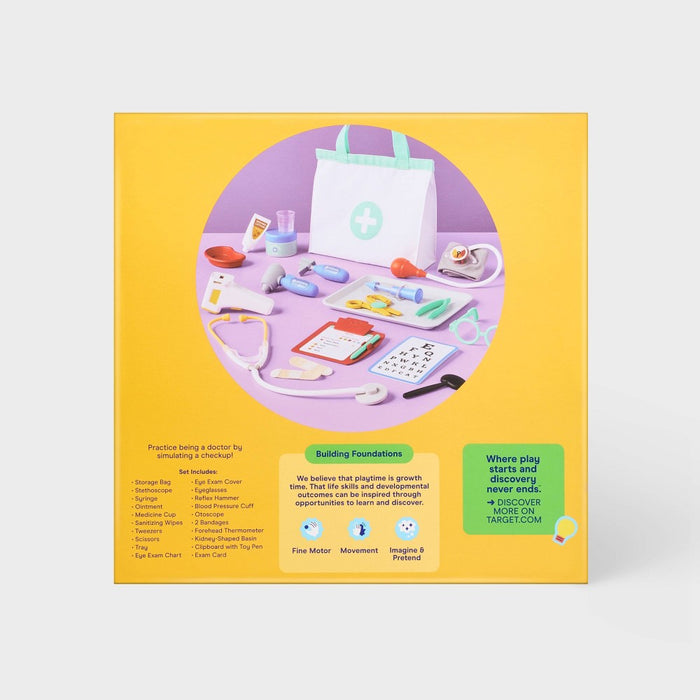 Doctor Play Set - Gigglescape: Pretend Medical Accessories, 22 Pieces, Educational Creativity & Fine Motor Skills