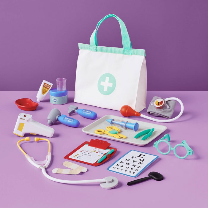 Doctor Play Set - Gigglescape: Pretend Medical Accessories, 22 Pieces, Educational Creativity & Fine Motor Skills