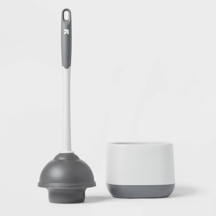 Toilet Plunger with Holster - up&up
