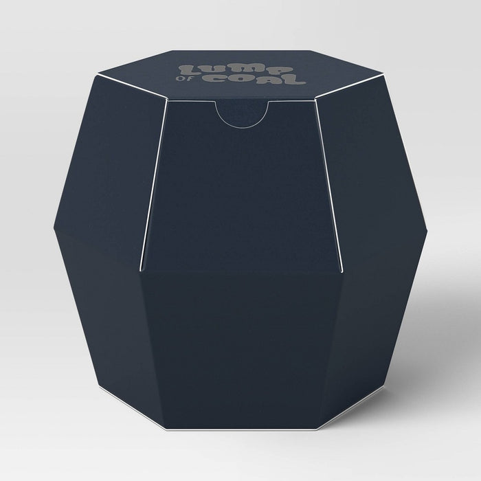 5.5"x4.5" Coal Christmas Gift Box Black - Wondershop