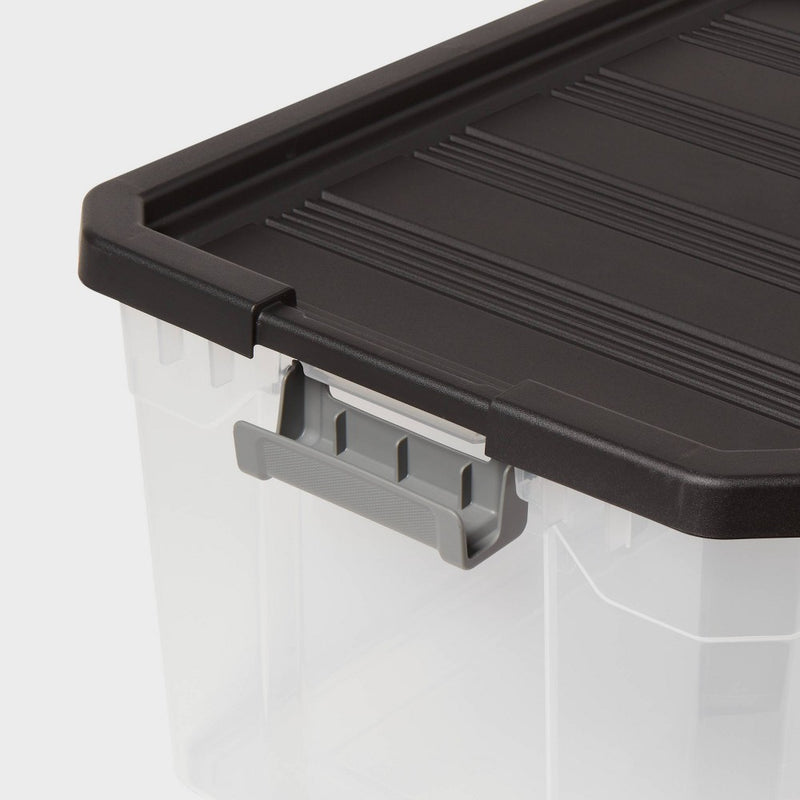 76qt Heavy Duty Latching Clear Storage Box - Brightroom (LOCAL PICKUP ONLY)