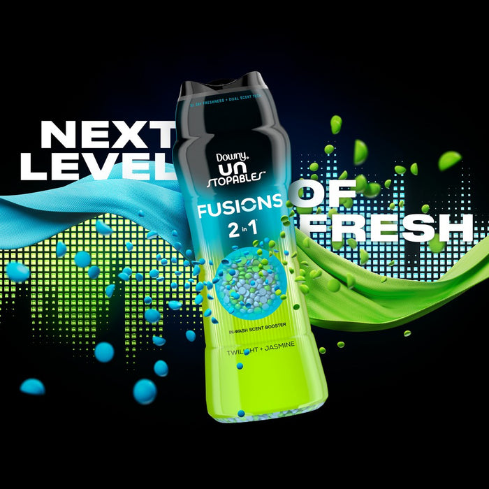 Downy Unstopables Fusions Twilight + Jasmine Laundry Additive Beads - 10.7oz