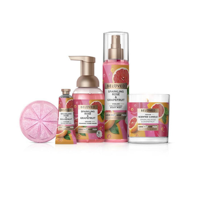Beloved Sparkling Rose & Grapefruit Hand Lotion, Travel Size - 1oz