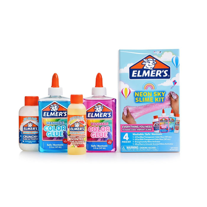 Elmer's Neon Sky Slime Kit 4ct