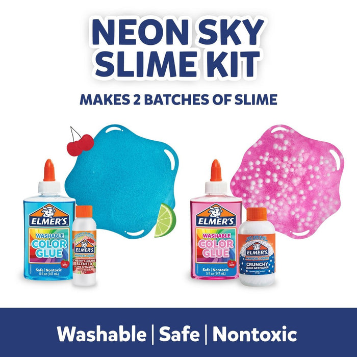 Elmer's Neon Sky Slime Kit 4ct