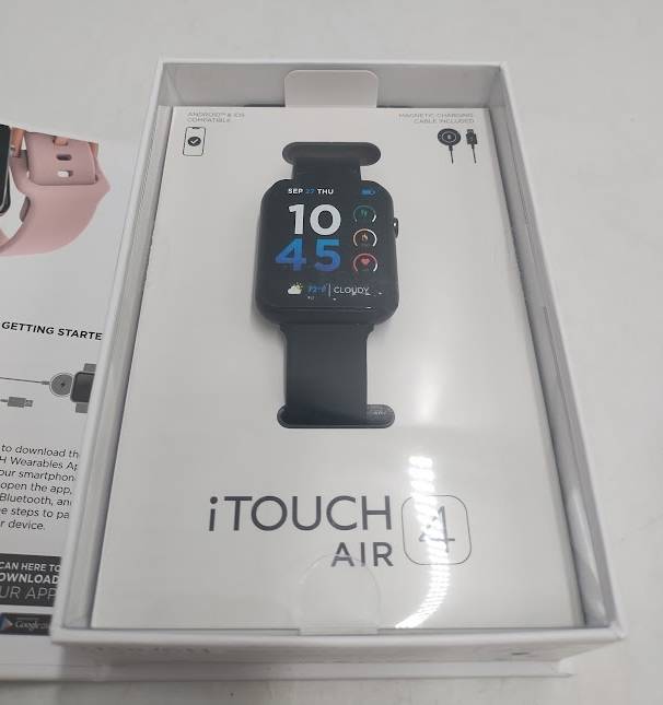 iTouch Air 4 Smartwatch - Black