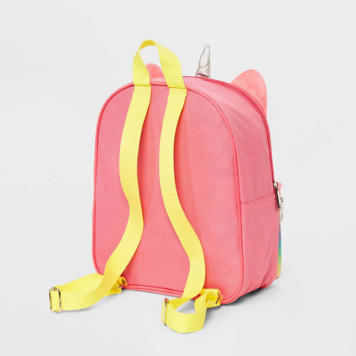 Kids' Squishmallows 11" Unicorn Cat Mini Backpack - Blush Pink