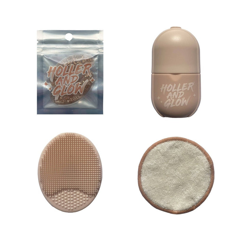 Holler and Glow Spa Facial Tools Giftset - 4pc
