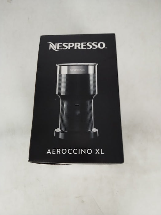 Nespresso Aeroccino XL Milk Frother: Electric Black Frother Wand, 13.5oz