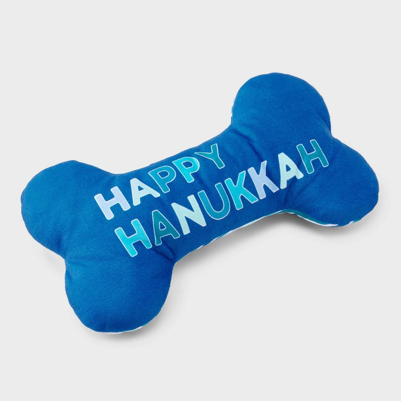 Hanukkah Bone Dog Plush Toy - Boots & Barkley