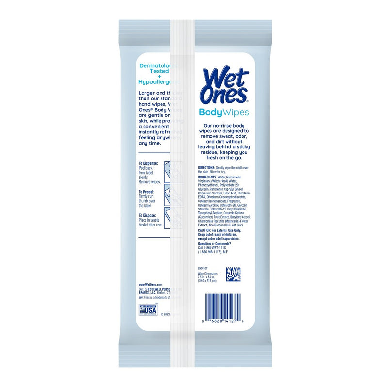 Wet Ones Body Wipes Travel Pack - 28ct